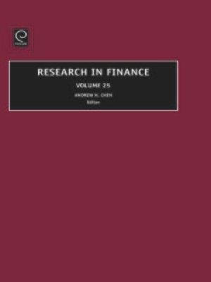 cover image of Research in Finance, Volume 25